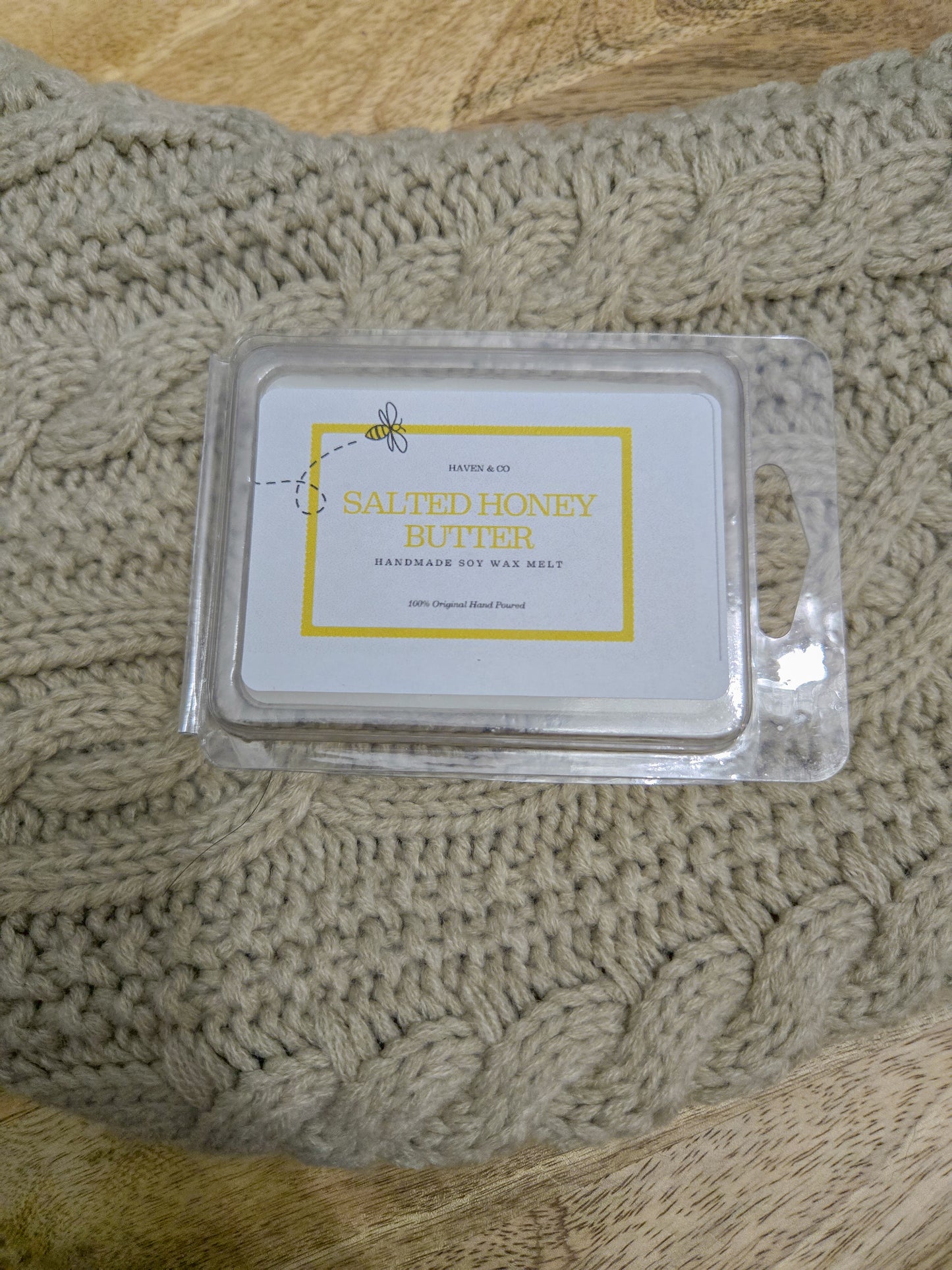 "Salted Honey Butter" Soy Wax Melt