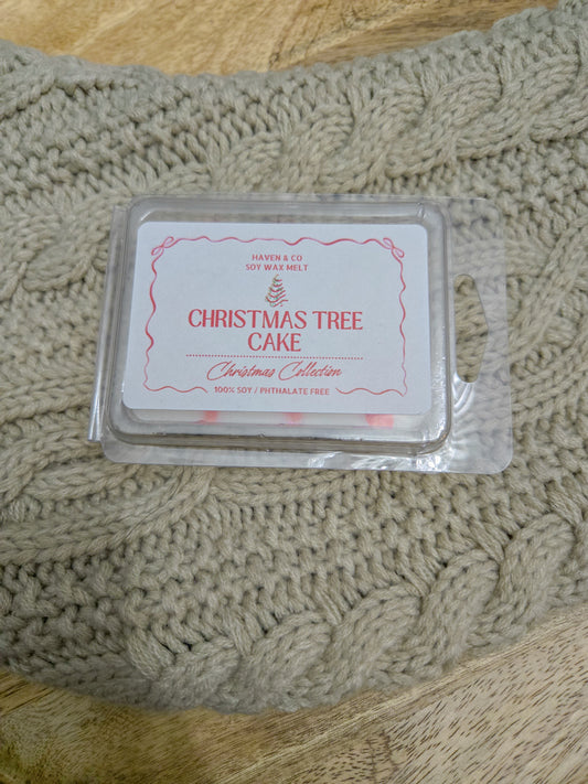 "Christmas Tree Cake" Soy Wax Melt