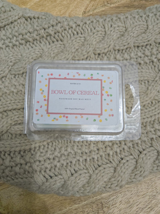 "Bowl Of Cereal" Soy Wax Melt