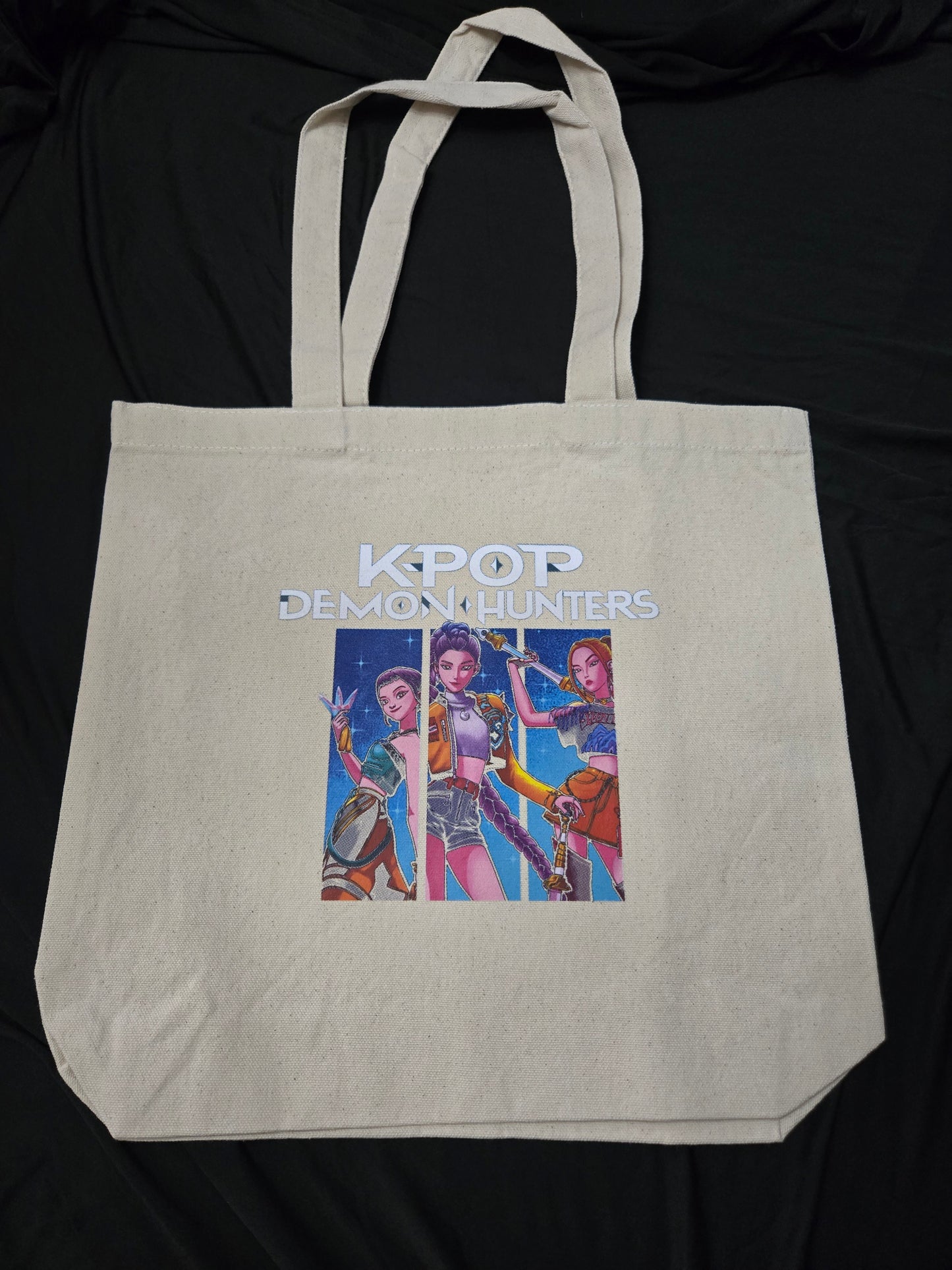 K Pop Demon Hunter Canvas Tote